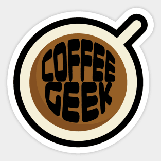 Coffee Geek Sticker